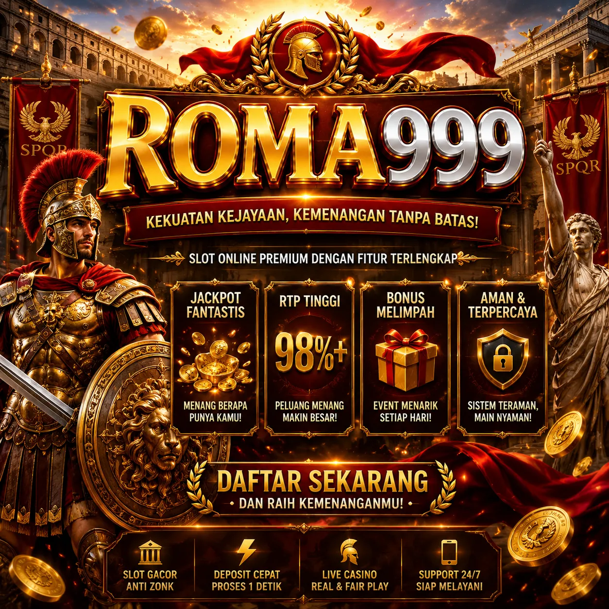 ROMA999 Banner